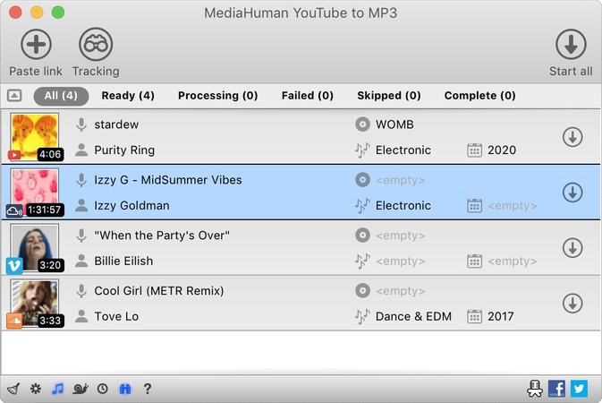 convert audio files for youtube on mac app