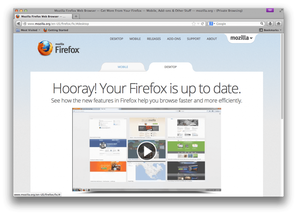 firefox for mac 10 .5.8